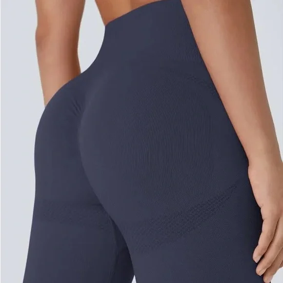 HALARA Deep Blue High-Waisted Leggings - Picture 3 of 4
